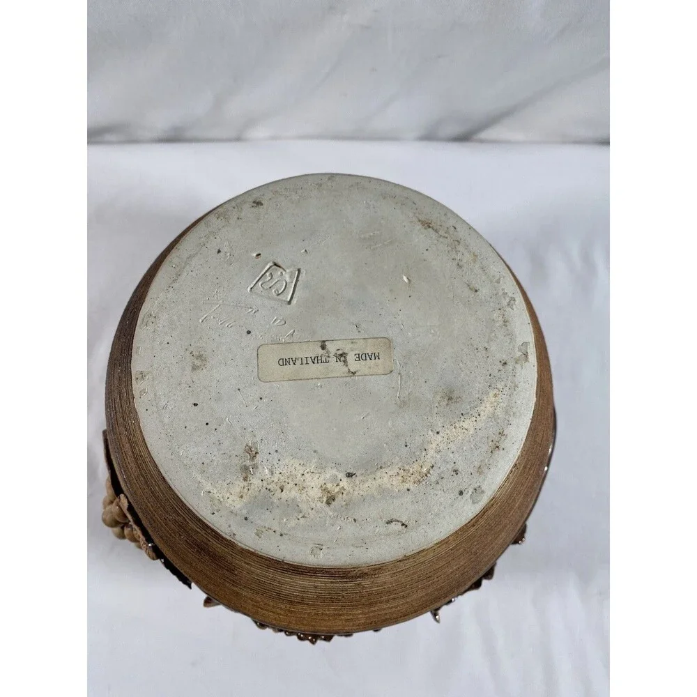 Antique Signed Pottery Mission Arts and Crafts VASE Cache Pot (Circa 1900-1915)